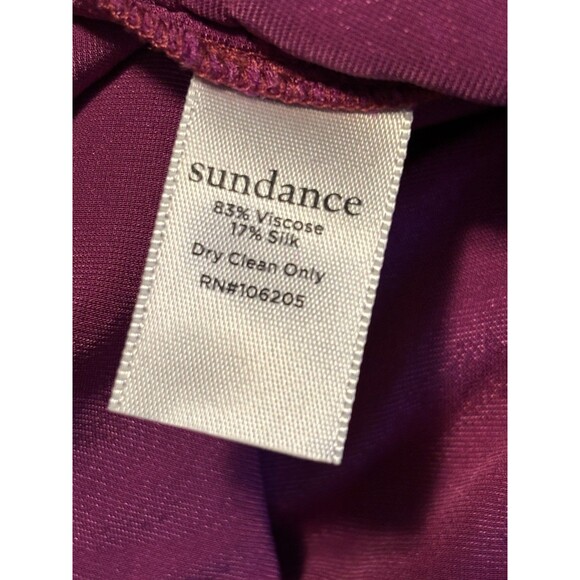 Sundance Cassity Velvet Shirt M Button Down Western Pearl Snap Silk Blend Rodeo - Picture 10 of 10